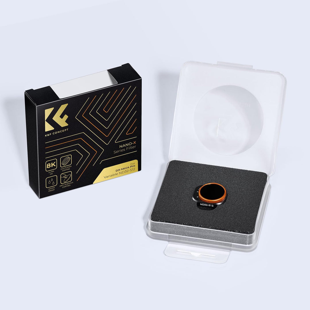 K&F Concept Mini 4 Pro ND Filter, Variable ND Filter Stufen Variable Filter kompatibel mit DJI Mini