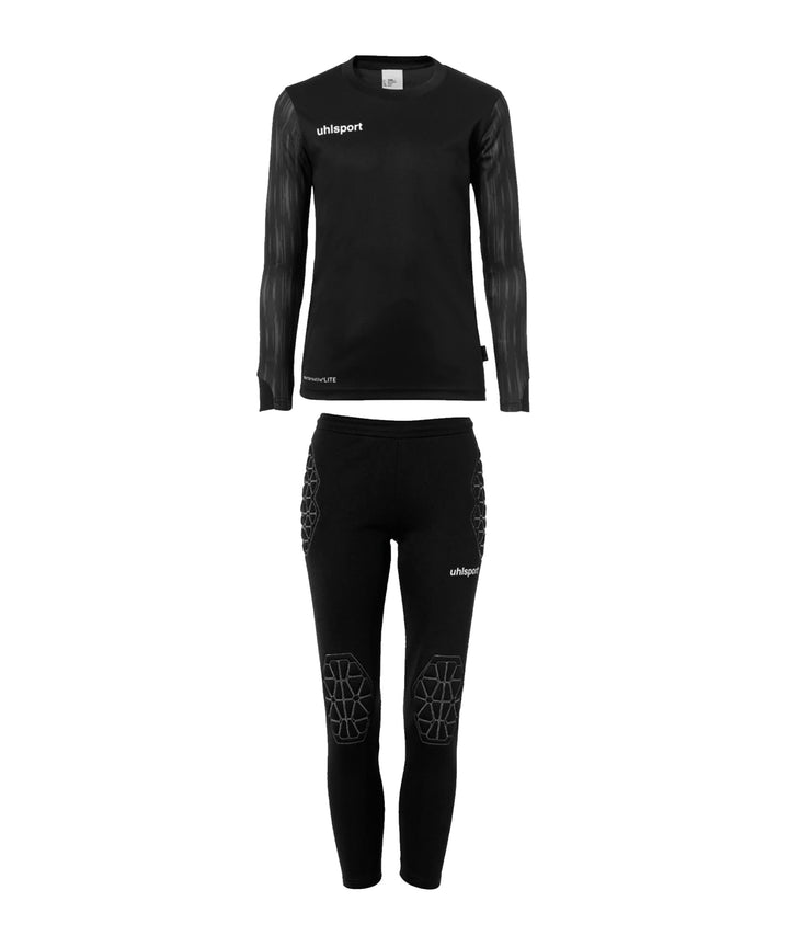 uhlsport Herren Reaction Goalkeeper Set Junior GOALKEEPER SET JUNIOR Jugend Torwart Torhüter Fussbal