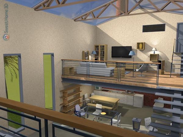 Sweet Home 3D Wohnungsplaner - mit zusätzlichen 1.100 3D Modelle und gedrucktem Handbuch, ideal für