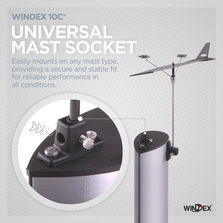 Windex 10 C - Windrichtungsanzeiger | 3,5-7,8 m grosse Boote