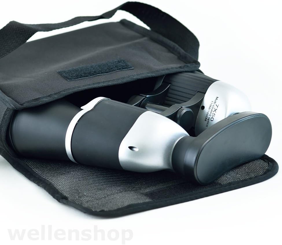 Fernglas 7 x 50 Center Fokus Porro BAK-4 mit Tasche