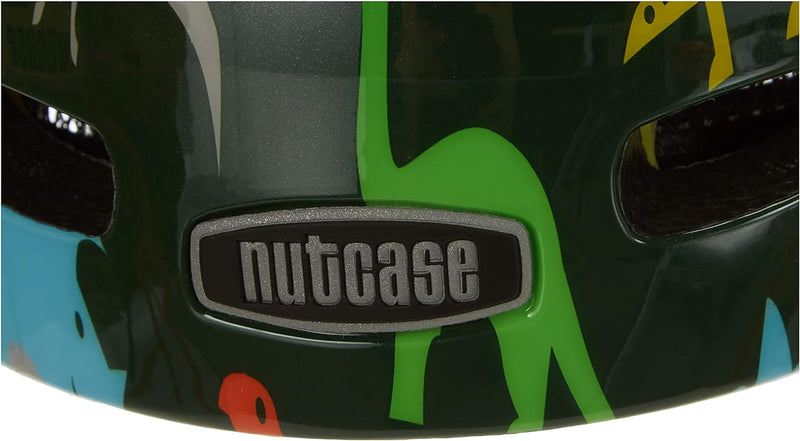 Nutcase Baby Nutty-Dyno Mite Unisex-Helm, Mehrfarbig, XXS