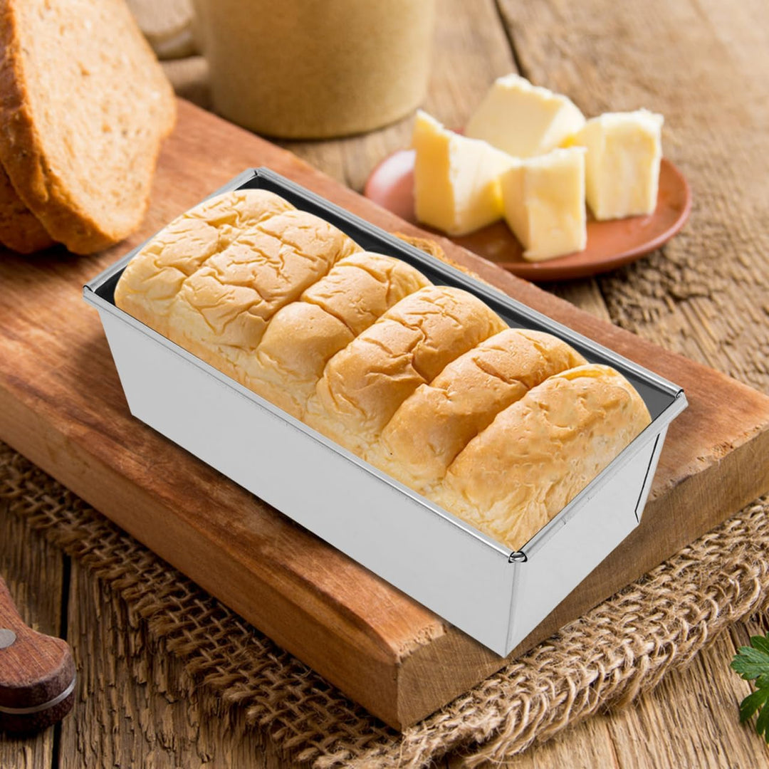 Ciieeo Edelstahl Kastenform Für Brot Langlebige Brotbackform Ohne Deckel Vielseitige Toastform Für G