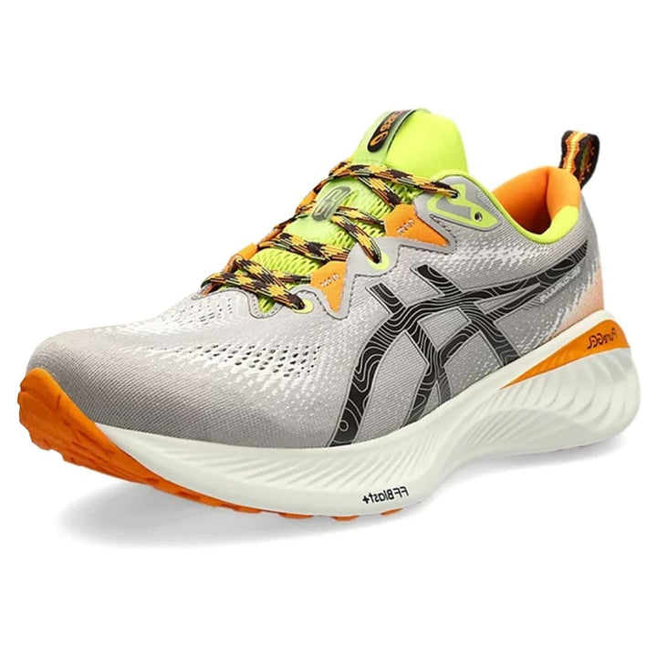 ASICS Herren Gel-Cumulus 46 EU Grau, 46 EU Nature Bathing Neon Lime
