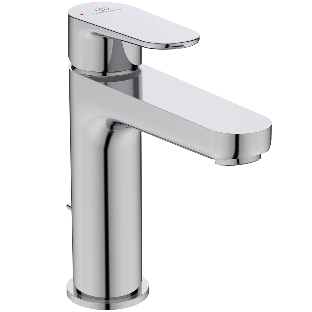 Ideal Standard BC699AA Cerafine O Waschtischarmatur Grande mit Zugknopf-Ablaufgarnitur mit Ablaufgar