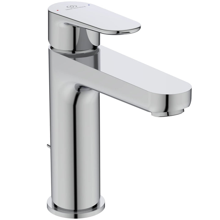 Ideal Standard BC699AA Cerafine O Waschtischarmatur Grande mit Zugknopf-Ablaufgarnitur mit Ablaufgar