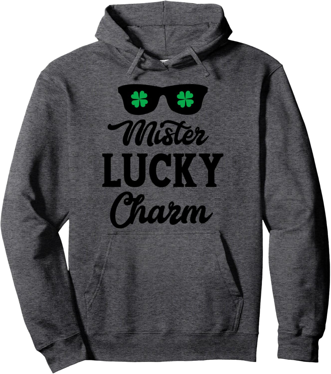 Cool Mister Lucky Sharm St. Patrick's Day Costume Style Pullover Hoodie