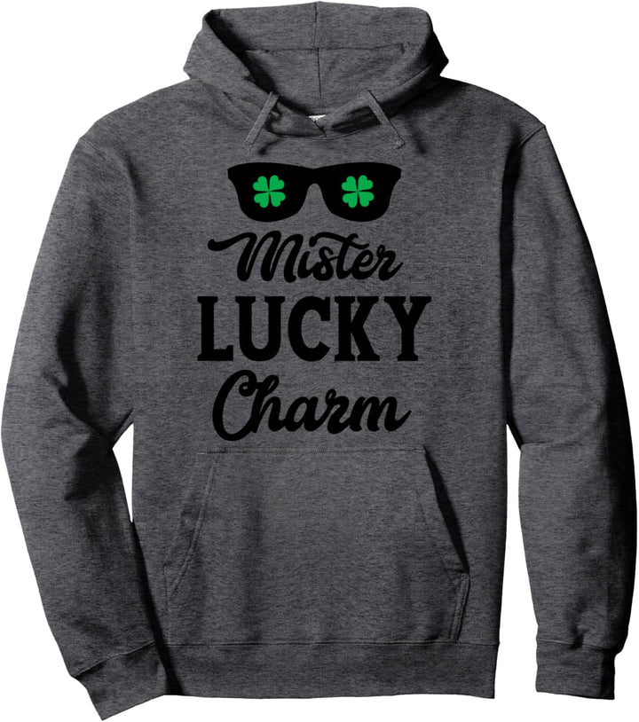 Cool Mister Lucky Sharm St. Patrick's Day Costume Style Pullover Hoodie