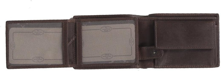 The Chesterfield Brand Leder Portemonnaie Braun Marvin RFID Safe