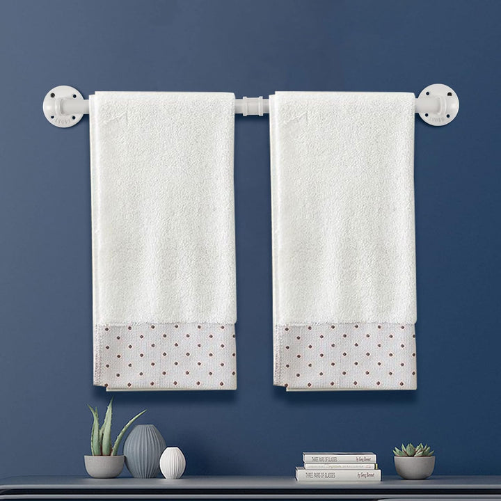 LINKPIPES Rohr Handtuch Bar Wand befestigte industrielle Handtuch Rack Halter Rustikale Heavy Duty B