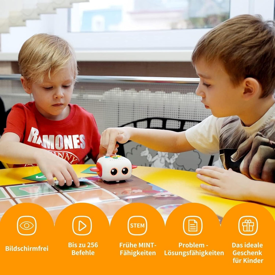 Tale-Bot Pro Klassenzimmer-Set für Kinder von 3-5 Jahren, STEM-Programmier-Roboter-Set für Schulbeda