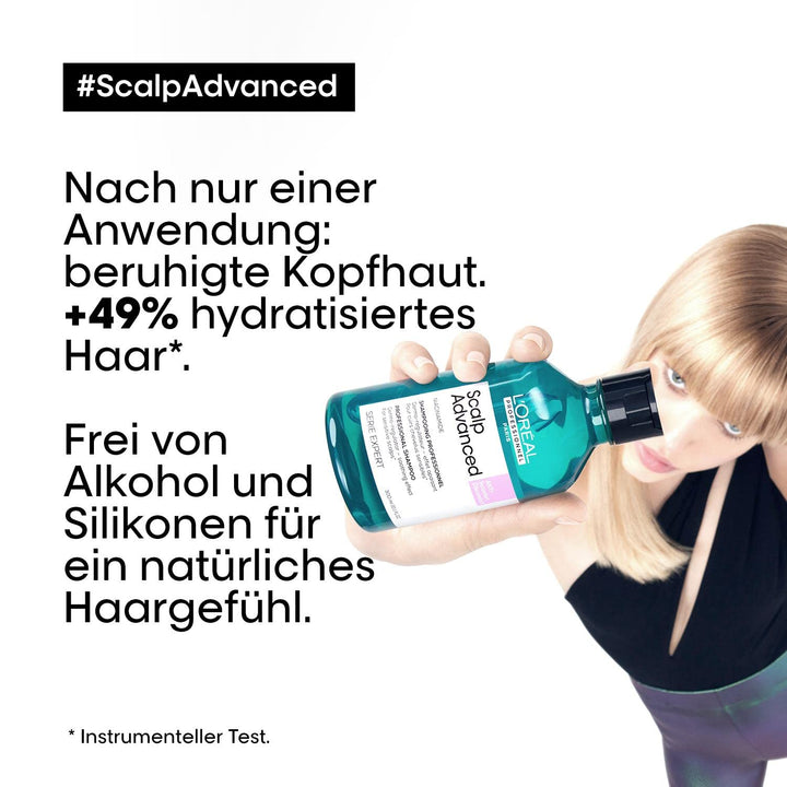L'Oréal Professionnel Pflegeset zur Beruhigung sensibler Kopfhaut, Scalp Advanced, Anti-Discomfort D