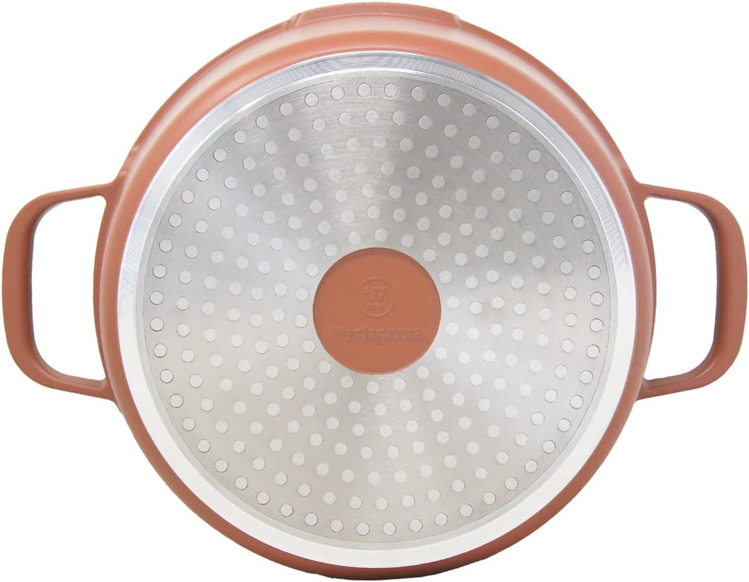 Westinghouse PERFORMANCE SERIES Kochtopf gross, 24cm grosser Kochtopf für Induktion & alle Herdarten