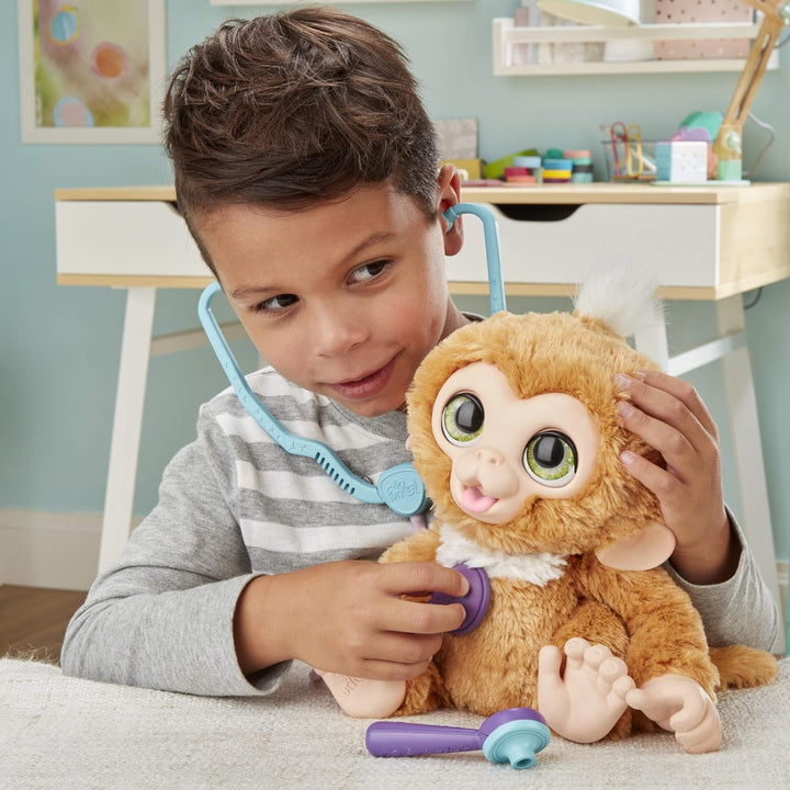 Hasbro FurReal E0367EU4 - Kleiner Patient Zandi interaktives Plüschtier