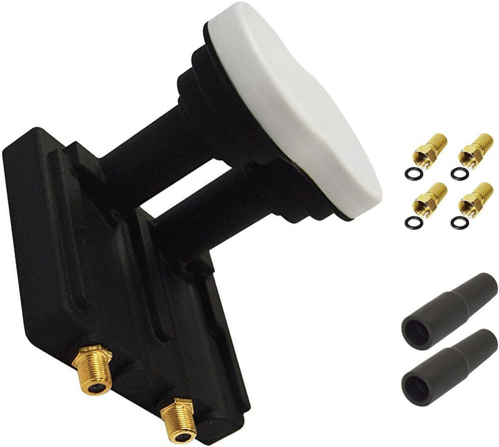 Premium X Deluxe85 SAT-Anlage Alu Hellgrau mit Twin LNB