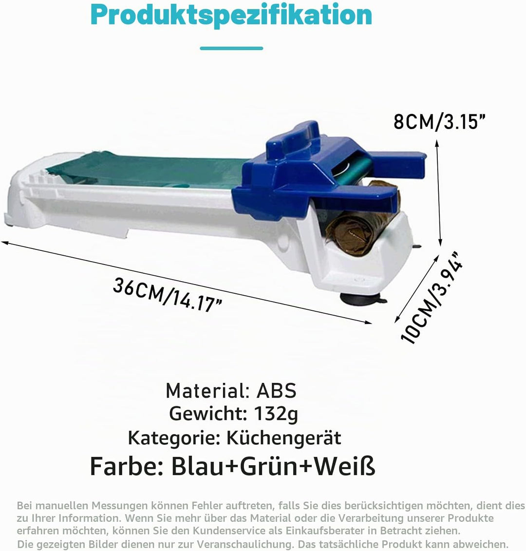 QIUUE Gemüse Fleisch Roller Sushi Roller Sarma Maschine Weinblätter Roll Maschine Weinblätter Rollma