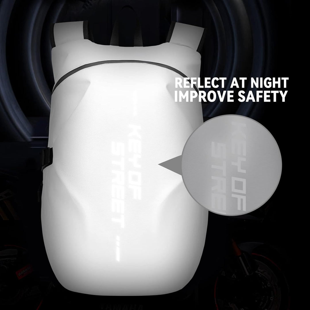 Motorradrucksäcke für Herren, wasserdichter Helmrucksack, Motorradzubehör, Laptoptaschen, Reiserucks