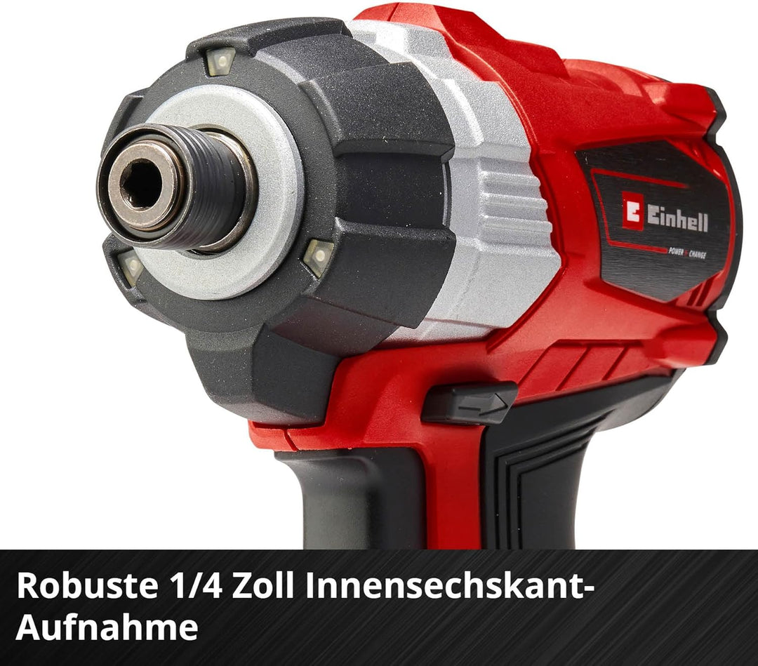 Einhell Akku Schlagschrauber TE-CI 18 Li Brushless Power X-Change (Lithium Ionen, 18 V, 180 Nm, LED