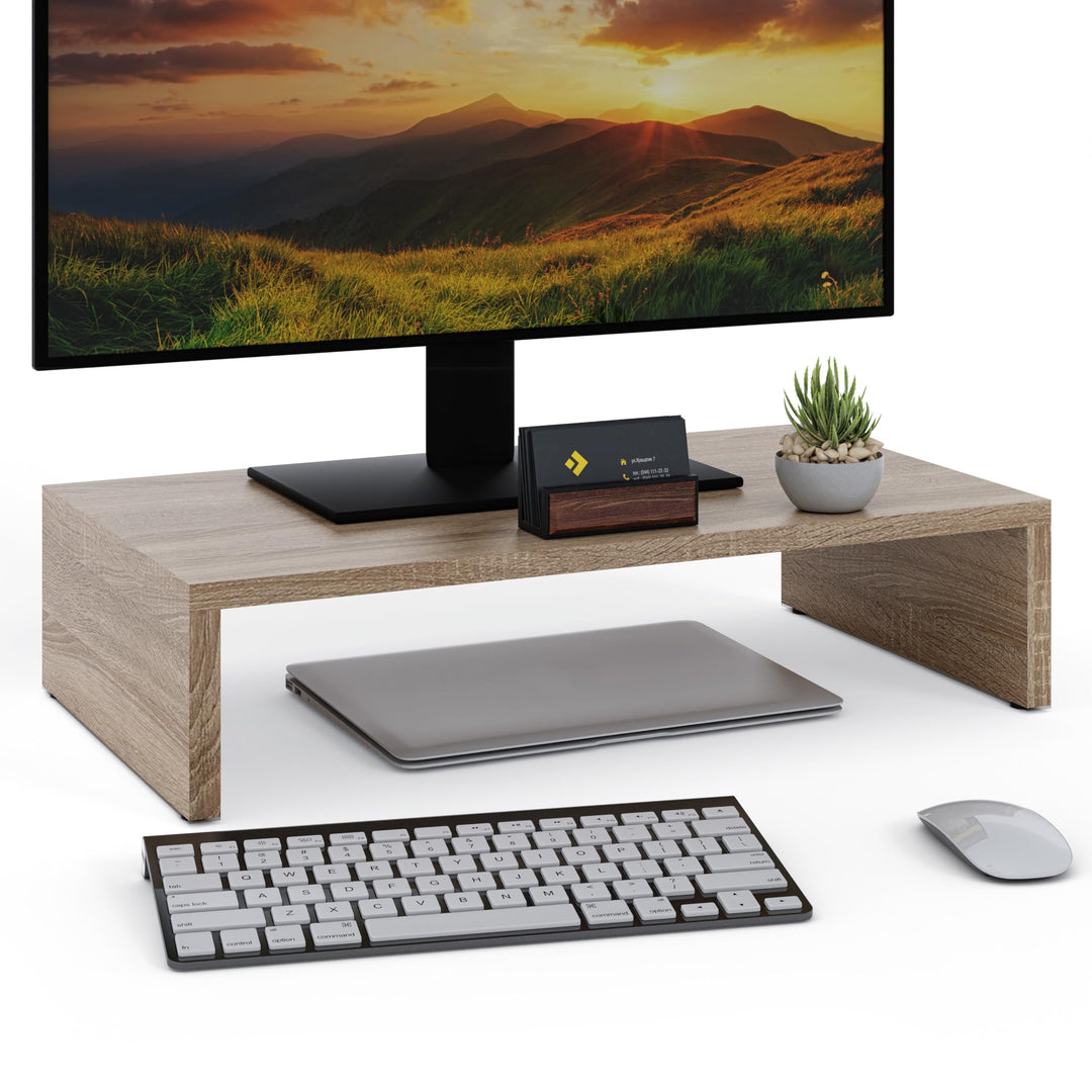 Monitorständer, 1-stufiger Monitorständer, Ständer für Computermonitore, Laptopständer, Computerstän