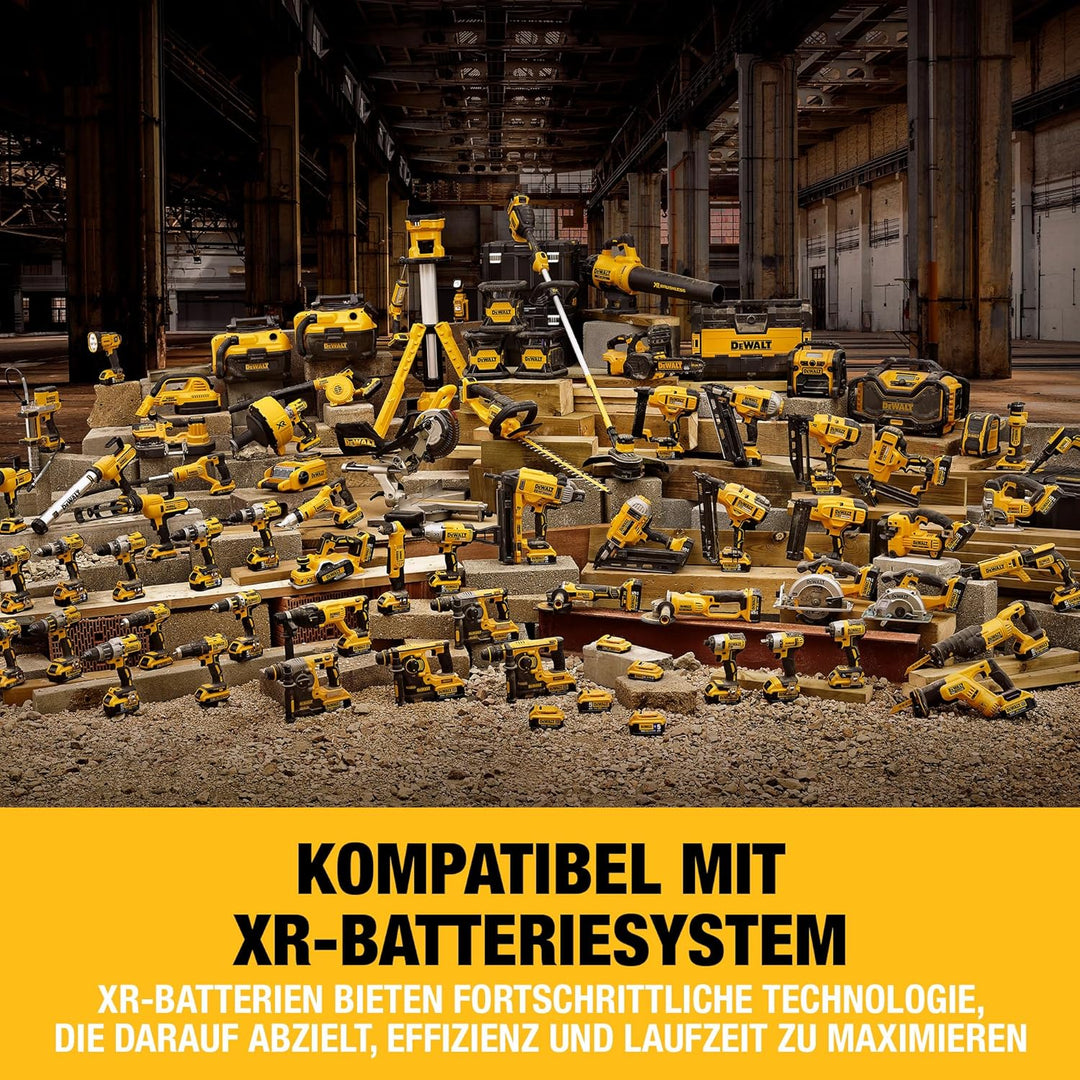 Dewalt 18 Volt SDS-plus Akku Kombihammer DCH273P2T (24 mm) (Dreh- und Schlagstopp, bürstenloser Moto