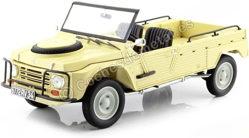 Norev NV181527 1:18 Mehari 4X4 1979-Beige Citroen Sammelmodell, Multi
