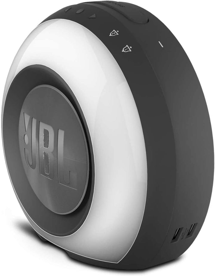 JBL Horizon Radiowecker in Schwarz – Dual Wecksystem über Bluetooth, UKW-Radio und Weckton – LED Nac