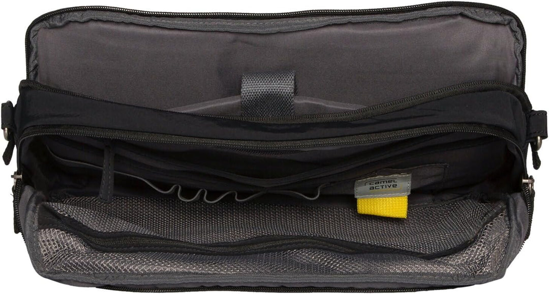 camel active bags City Herren Businesstasche Aktentasche 40,0 x 9,0 x 28,0 Schwarz, 40,0 x 9,0 x 28,