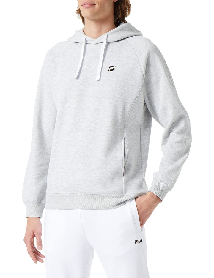 FILA Herren Bisceglie Hoody M Light Grey Melange, M Light Grey Melange