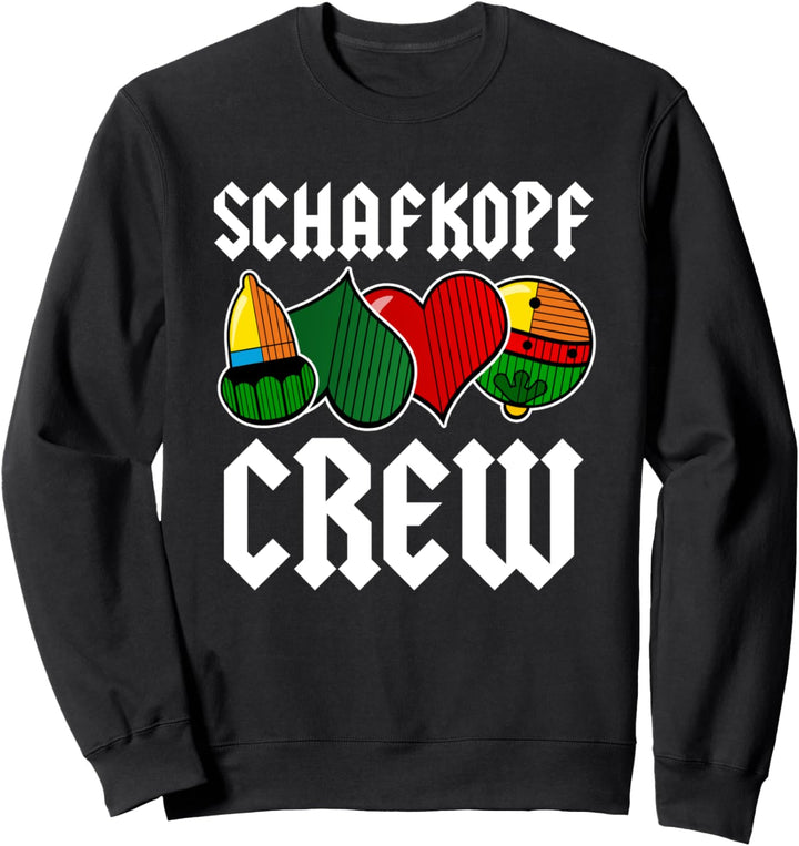 Schafkopf Crew l schafkopfen Schafkopfturnier Schafkopfer Sweatshirt