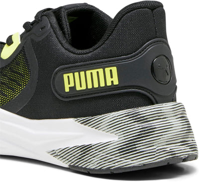 PUMA Unisex Disperse Xt 3 Hyperwave Strassen-Laufschuh 38.5 EU Ash Gray Puma Black Yellow Burst Puma