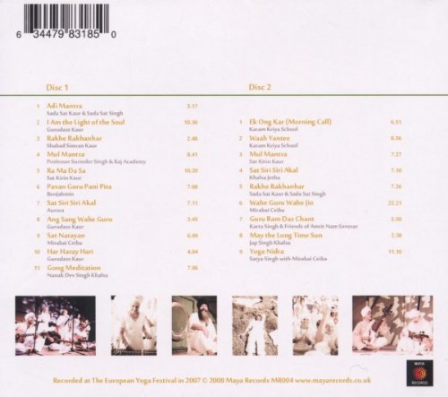 Light of the Soul, Audio-CD