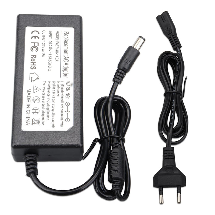 24V 2A Netzteil Ladegerät Kompatibel mit Brother ADS-4700W ADS-4300N ADS-4900W ADS-2800W ADS-2700W A
