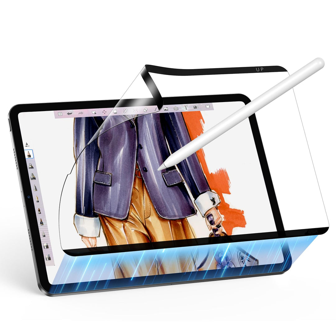 ESR Paper-Feel Magnet Schutzfolie Kompatibel mit iPad Pro 12.9 (2022/2021/2020/2018), Papiergefühlte