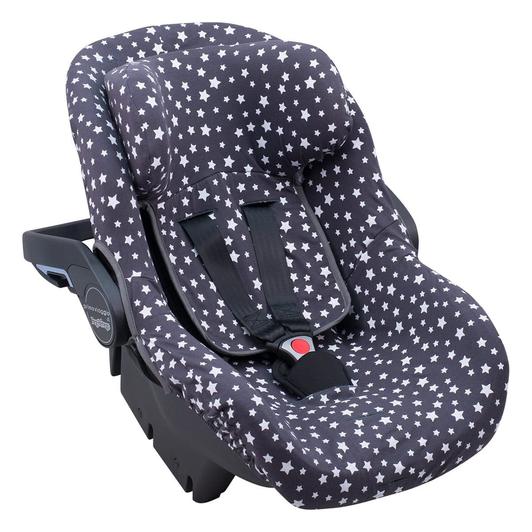 JYOKO KIDS Bezug für Autositz kompatibel mit Pég Perego Primo Viaggio, Uppababy Mesa GO, aus Baumwol