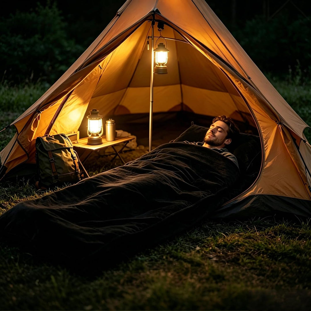 Schlafsack Inlett Warm, 180x82cm Outdoor Camping Wandern Umschlag, Tragbare Polar Fleece Anti-Pillin