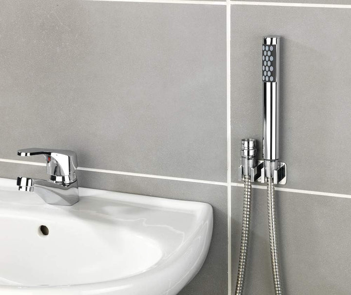 Maximex Waschbeckenbrause mit Duo Haken Waschbeckendusche Chrom