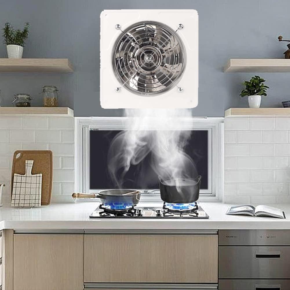 Tyenaza Wandventilator, Abluftventilator, Wandventilator, leiser Ventilator für Badezimmer und Küche