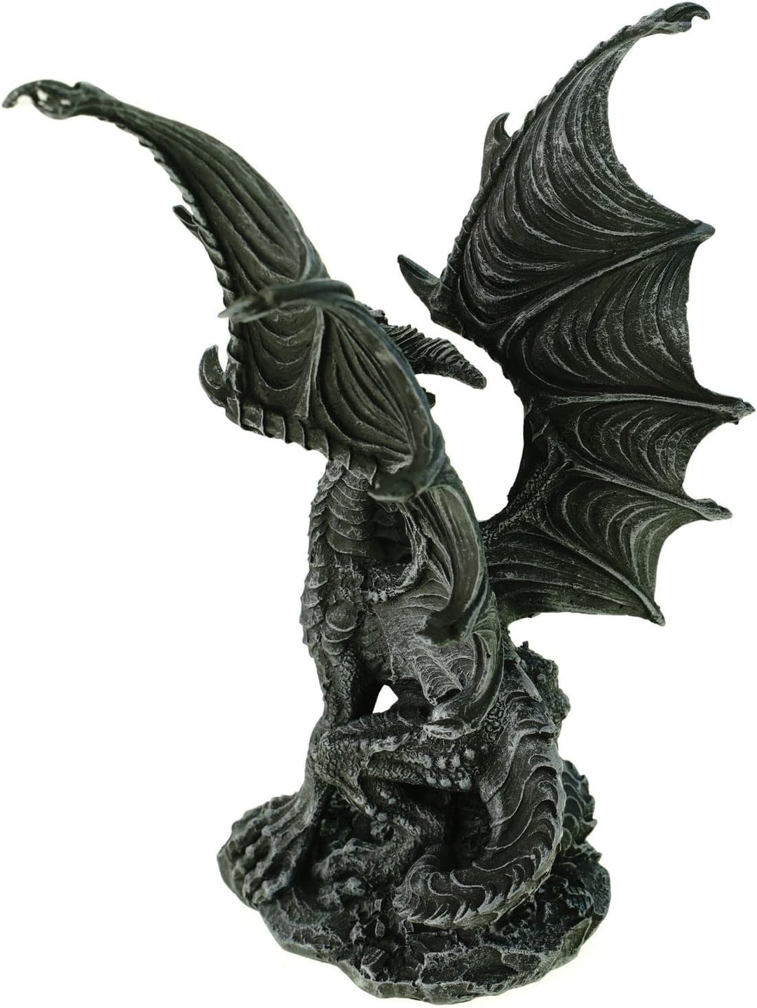 VOGLER Joh. Vogler GmbH Drache Roar mit erhobenen Schwingen 25 cm Dragon Figur Gothic