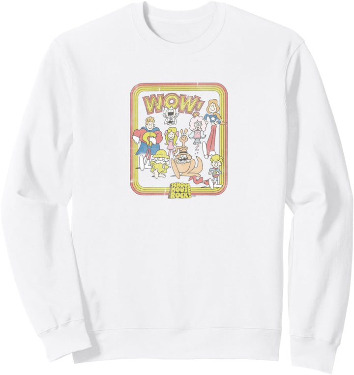 Schoolhouse Rock Wow Gruppe Sweatshirt
