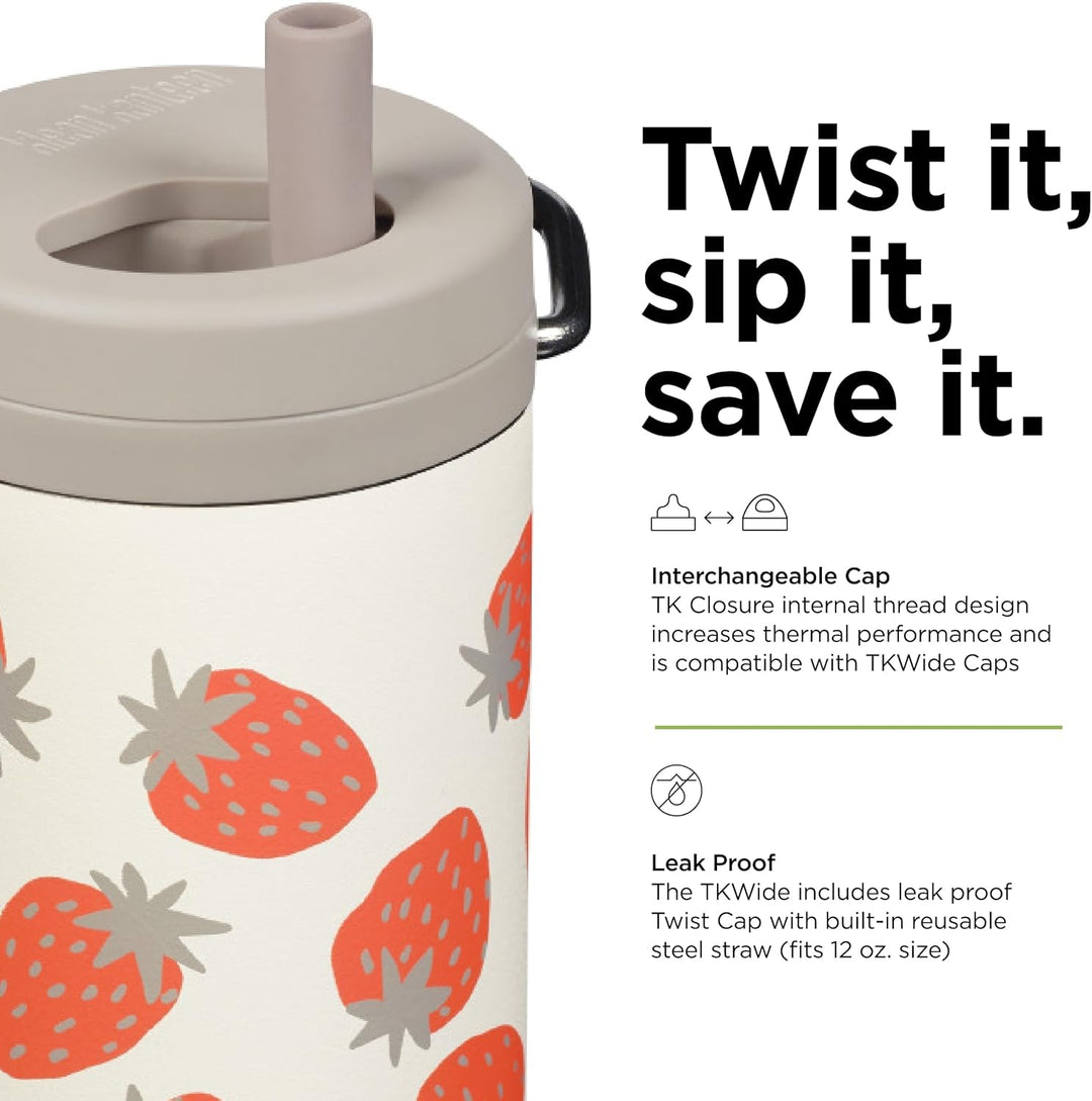 Kid Kanteen TKWide 12oz (W/Twist Cap) Bunt, Bunt