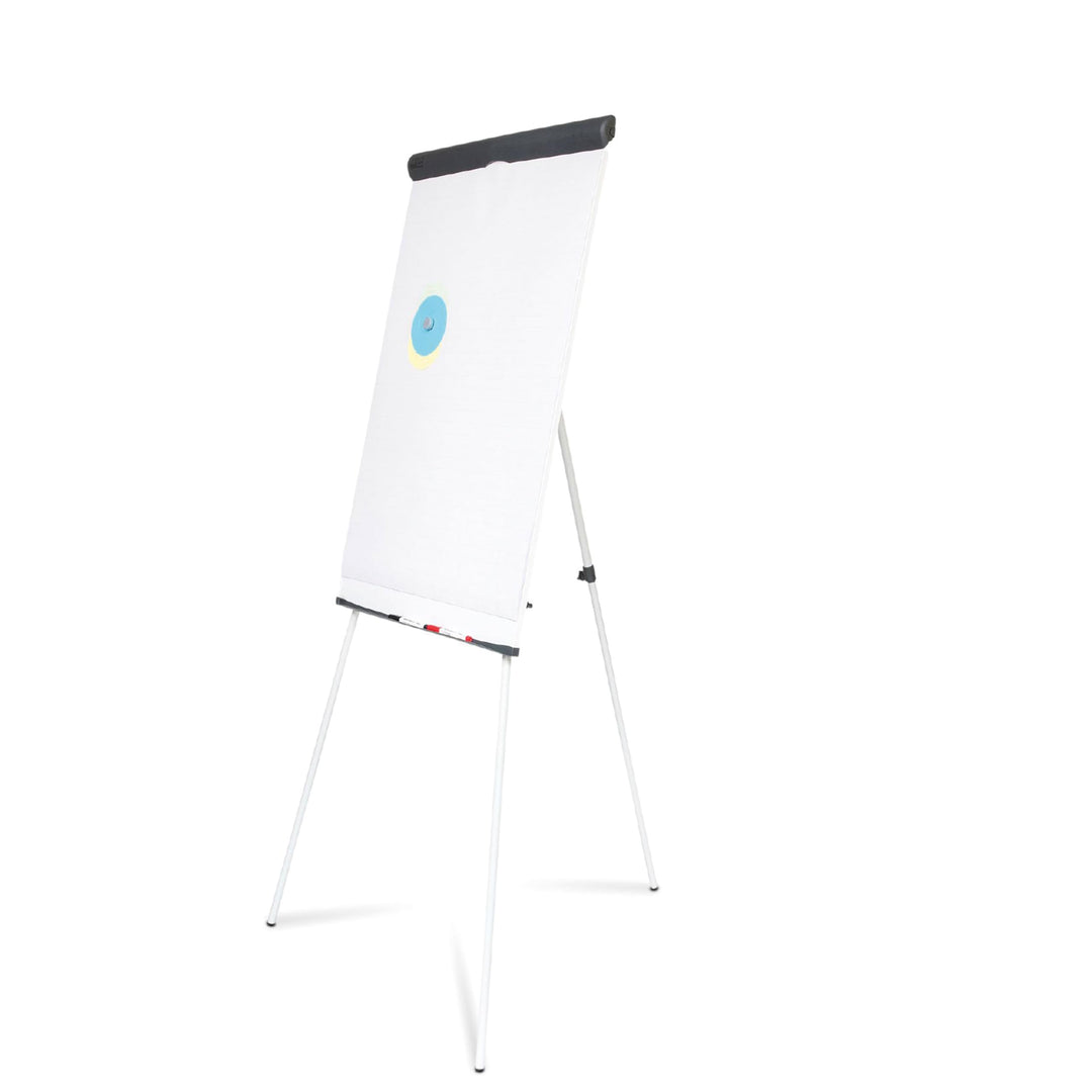 Maul Flipchart MAULstandard 66x97 cm | Stabile Magnettafel mit Dreibein Gestell | Stufenlos höhenver