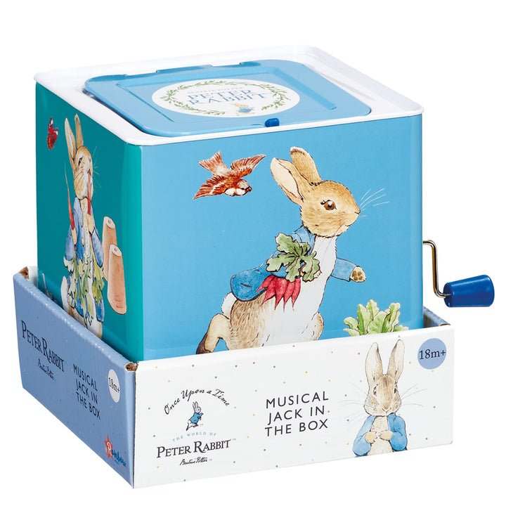 Rainbow Designs Peter Rabbit („Peter Hase“) Jack In The Box - Traditionelles Spielzeug für Babys und