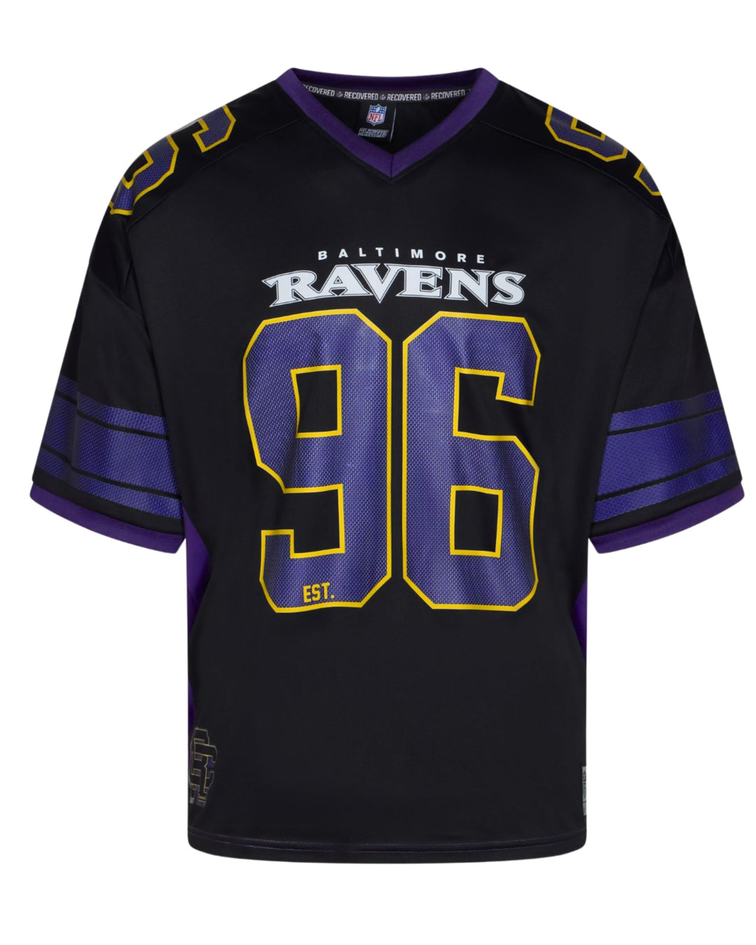 Recovered NFL T-Shirt Jersey Trikot American Football Fanshirt Teamlogo Nummer Sommer Oversized 3XL
