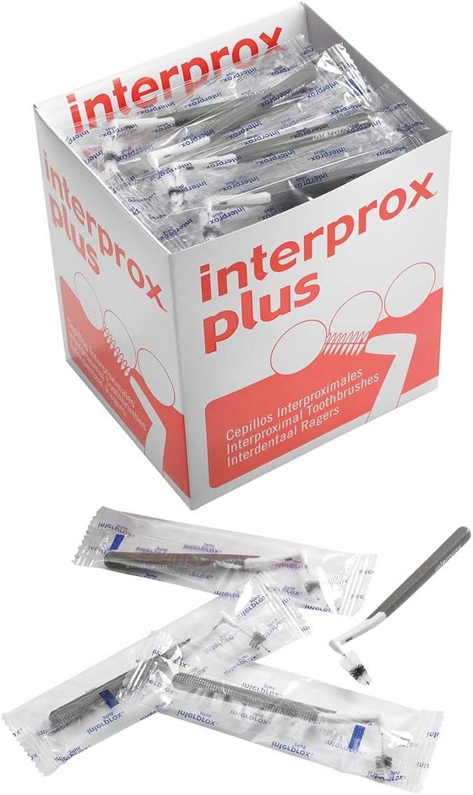 Interprox plus Interdentalbürsten 80er Box (grau X-maxi), Grau X-maxi