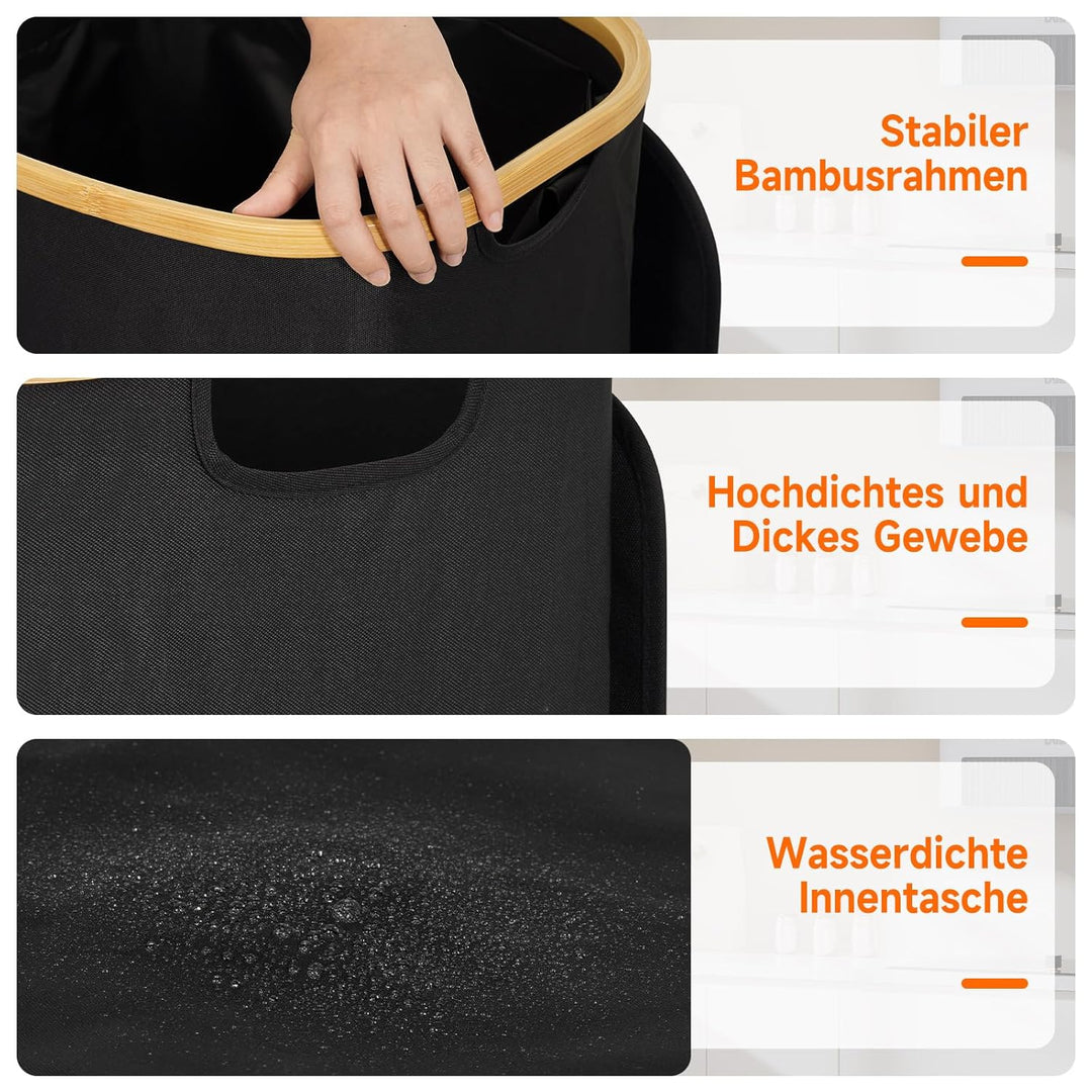 DOLLAR BOSS Pfandflaschen Sammelbehälter 110L Pfandbehälter mit Deckel, Pfandflaschen Behälter Gross