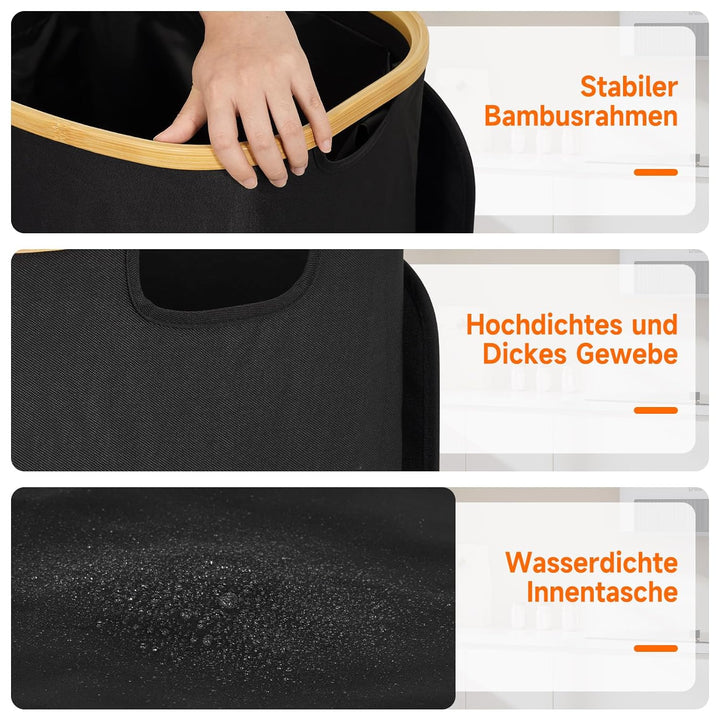 DOLLAR BOSS Pfandflaschen Sammelbehälter 110L Pfandbehälter mit Deckel, Pfandflaschen Behälter Gross