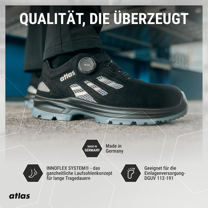 Atlas Flash 3200 BOA® | ESD - EN ISO 20345 S1 SRC - Gr. 36-49 38 EU Mehrfarbig, 38 EU Mehrfarbig