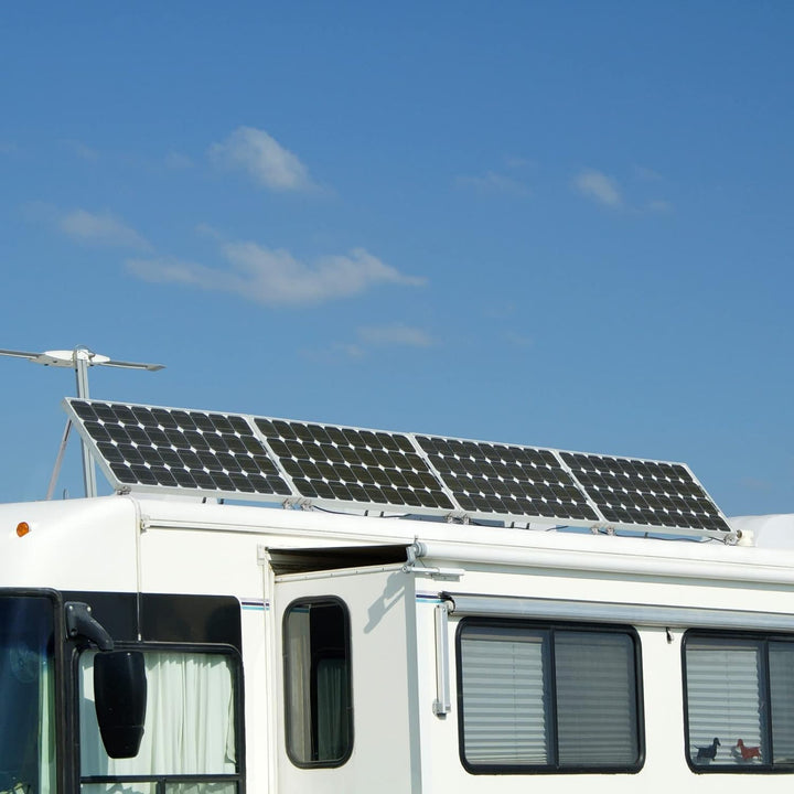 enjoy solar Aluminium verstellbare Halterung mit Neigungswinkel 10° -30° für Solarpanel Solarmodul,