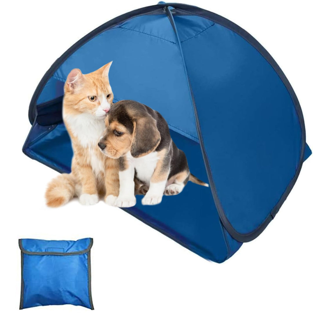 Blau Mini Kopfzelt, Grösse M Pop-Up-Strandzelt, Strandmuschel Pop Up Mini, Tragbare Kopfstütze Zelt,