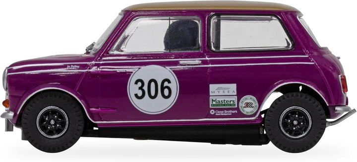 Scalextric C4545 Austin Mini Cooper S – Jo Polley Cars – Tourenwagen für Kinder ab 3 Jahren, Austin